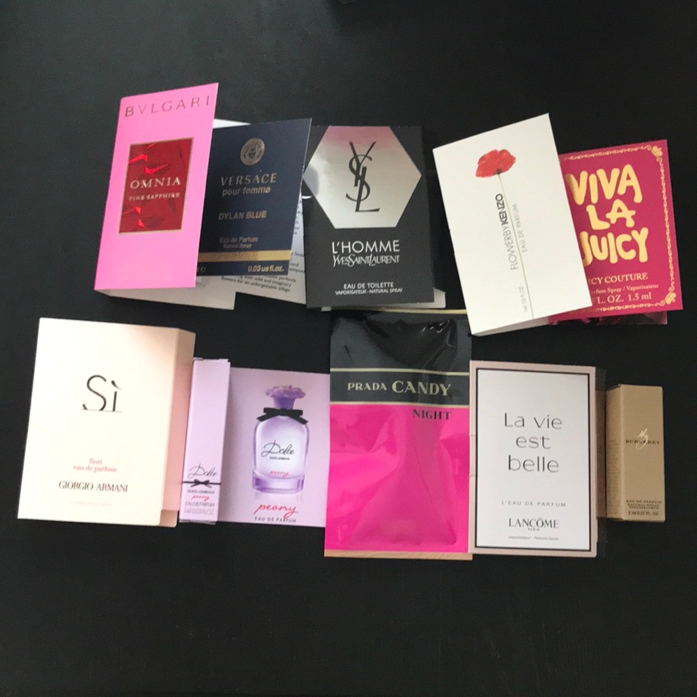 NEW Lots of 10 Eau de Parfume Samples For Women